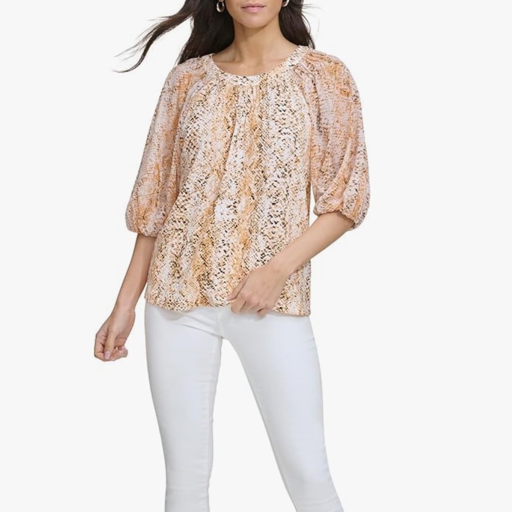 Calvin Klein Blouse Top Size 1X, NWT